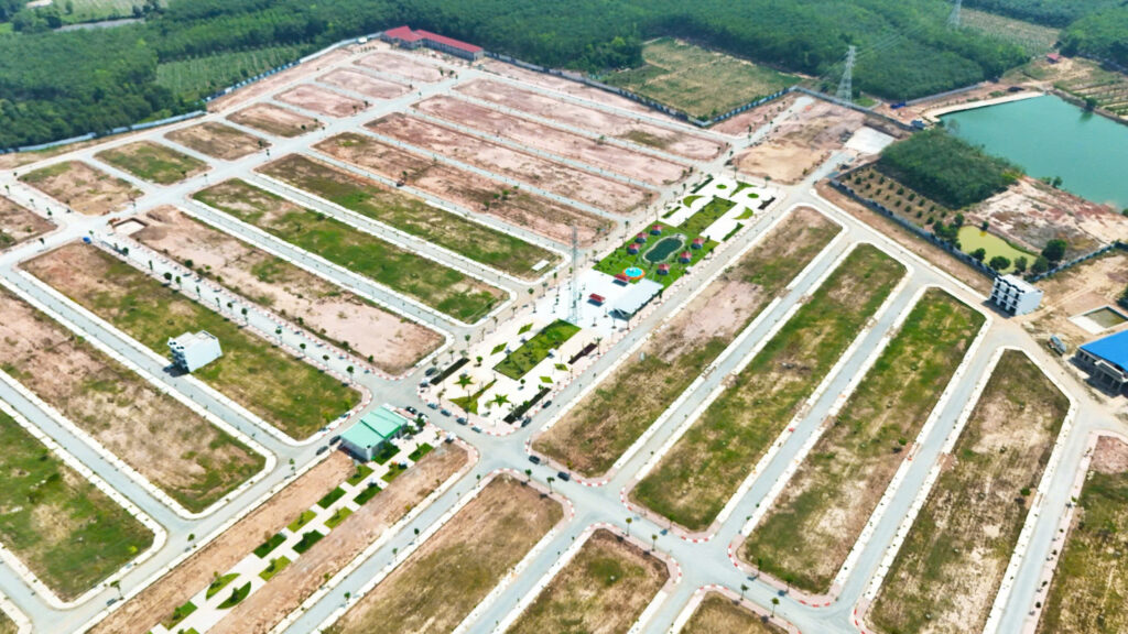 Alana City hạ tầng hoàn thiện 90%. Thanh toán 50% được phép xây dựng ngay