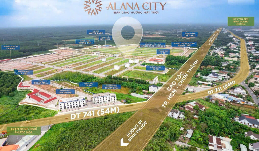 Alana City với 39 tiện ích nội khu bài bản