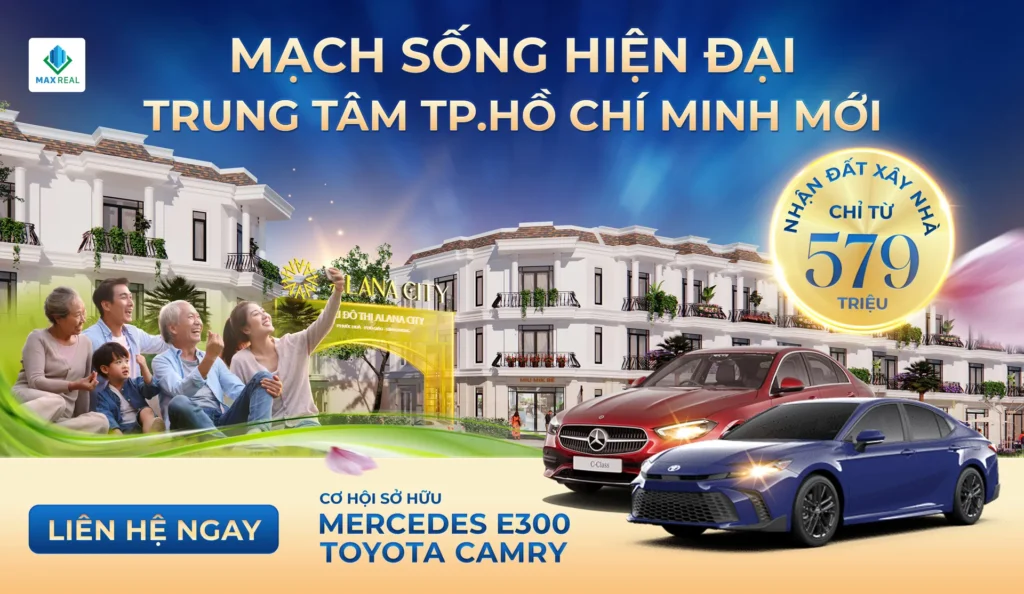 Sở hữu 1 nền đất tại Khu đô thị phía Bắc TP.HCM chỉ với 579 triệu đồng